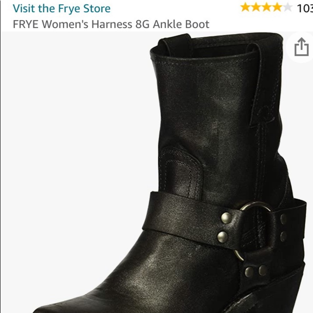 Frye harness boots